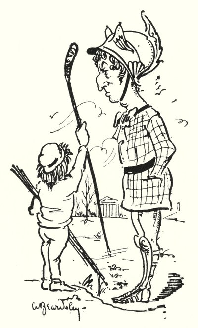 リンクのアイネイアス 作： Aubrey Beardsley